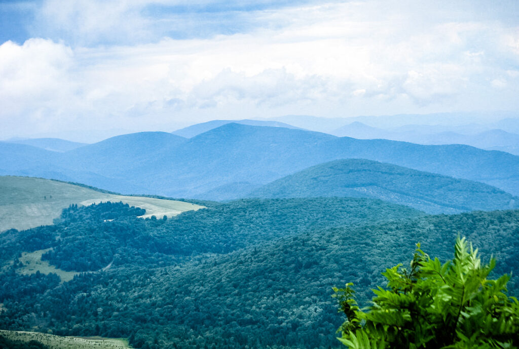 Elk Knob State Park mountain view