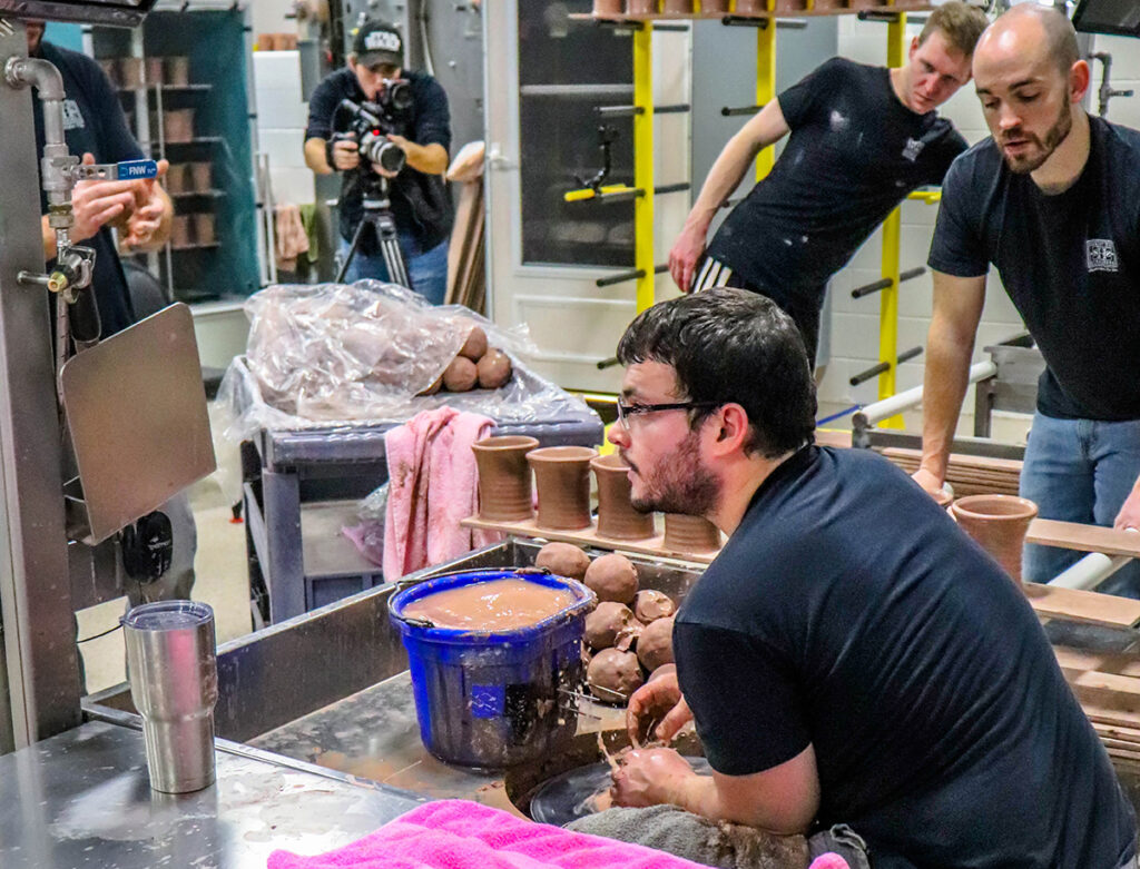 Mike Weber during his world record attempt
