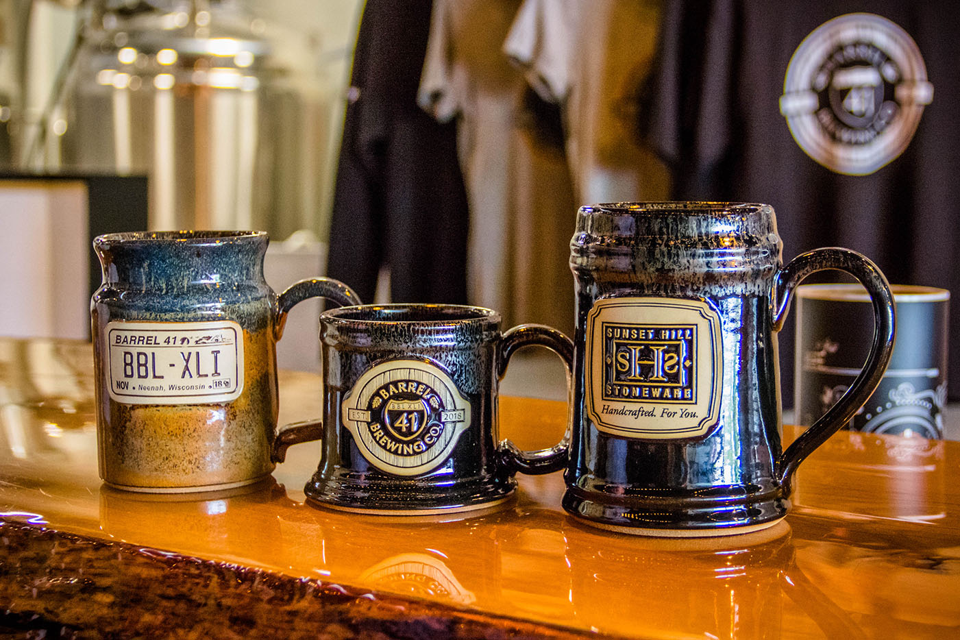 Stoneware Steins and Beer Mugs