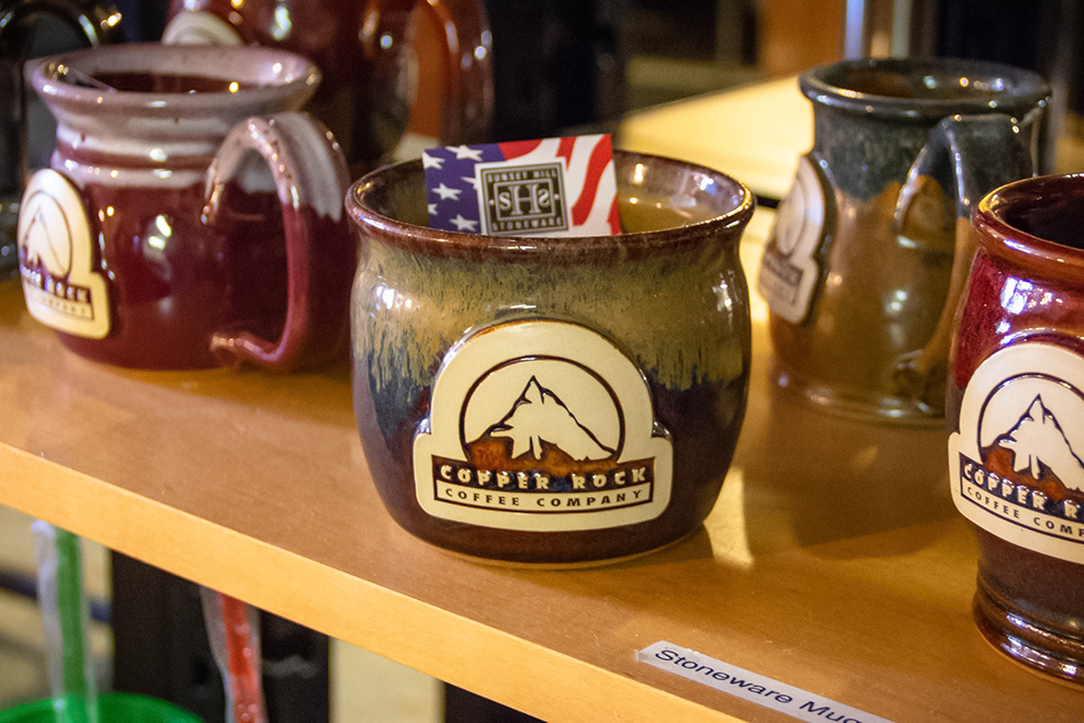 Melting Pot stoneware crock from Sunset Hill Stoneware