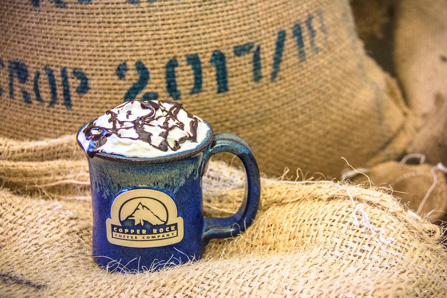 Copper Rock Coffee Company stoneware mug
