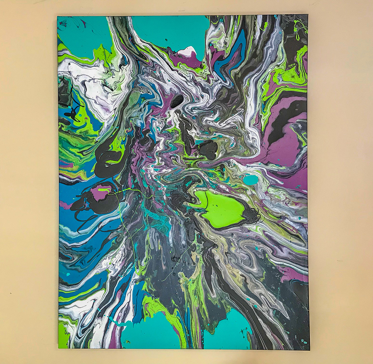 Painting in Copper Rock Coffee Company